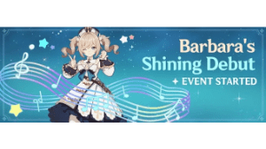 barbara's shining debut event genshin impact wiki guide min