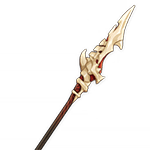 dragonspine spear polearms weapon genshin impact wiki guide 150px