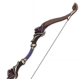 ebony bow bows weapon genshin impact wiki guide