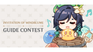 invitation of windblume guide contest event genshin impact wiki guide