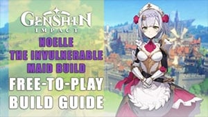 noelle the invulnerable maid build genshin impact wiki guide 300px min