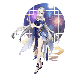 orchid's evening gown ningguang outfit wish genshin impact wiki guide 260px
