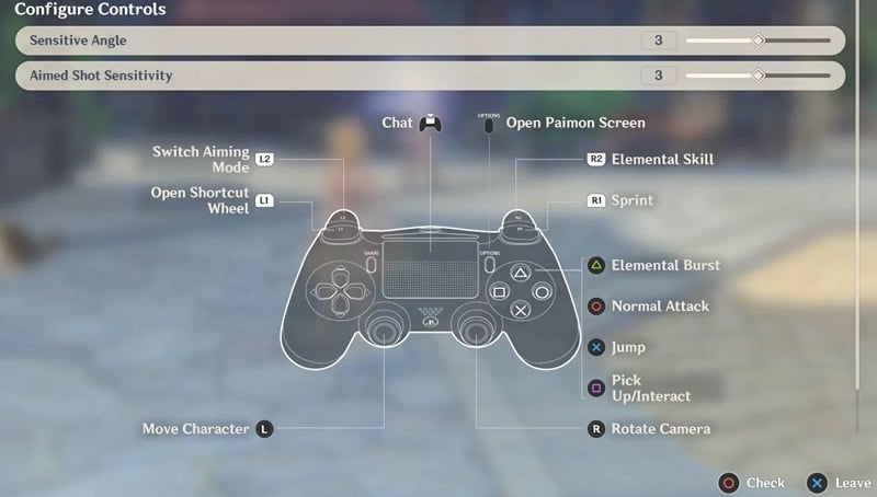 ps4 remote play keyboard mapping