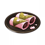sakura mochi food genshin impact wiki guide 150px