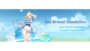sea breeze dandelion discount event genshin impact wiki guide