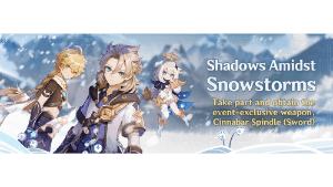 shadows amidst snowstorms event genshin impact wiki guide