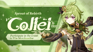 sprout of rebirth collei (dendro) is here! participate in the event to win merchandise~ event genshin impact wiki guide min