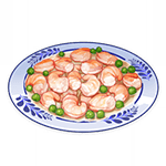 stir fried shrimp food genshin impact wiki guide 150px