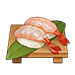 sweet shrimp sushi food genshin impact wiki guide 75px