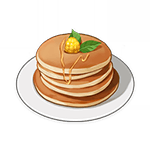 tea break pancake food genshin impact wiki guide 150px