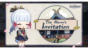 the heron's invitation event genshin impact wiki guide