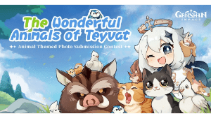 the wonderful animals of teyvat animal themed photo submission contest event genshin impact wiki guide