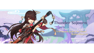 thunder sojourn event genshin impact wiki guide