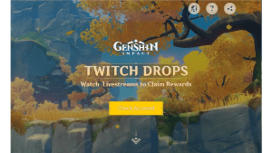 twitch drops watch livestreams to claim rewards event genshin impact wiki guide